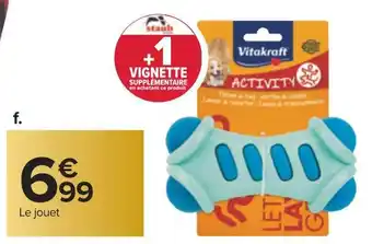 Carrefour Vitakraft jouet pour chien offre