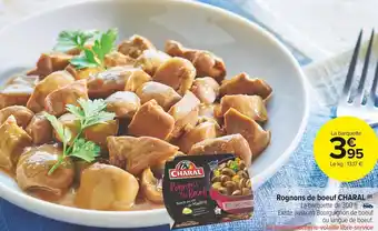 Carrefour Market Charal rognons de boeuf offre