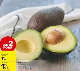 Carrefour Market Avocat offre