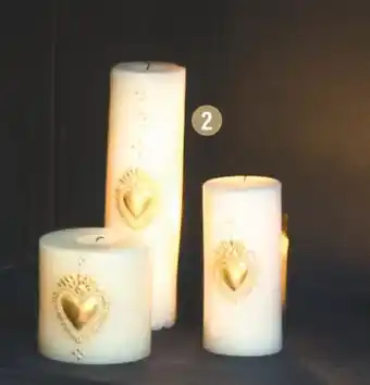 Bougie cœur