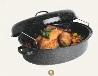 Graniteware cocotte roaster