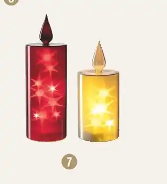 Collection stella leonardo bougie led