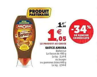 U Express Sauce Amora offre