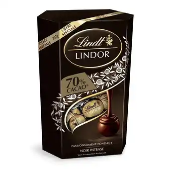 b&m Chocolat noir 70% cacao - lindt offre