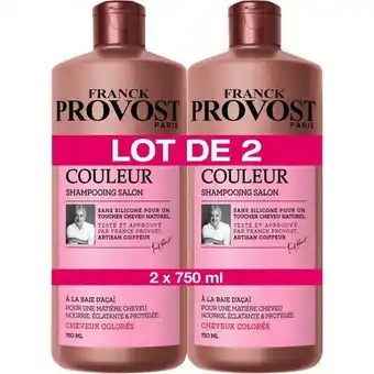 Auchan Shampooing franck provost offre