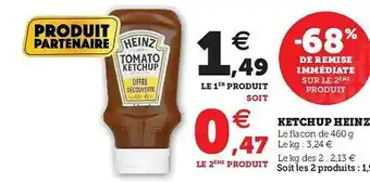 U Express Ketchup Heinz offre