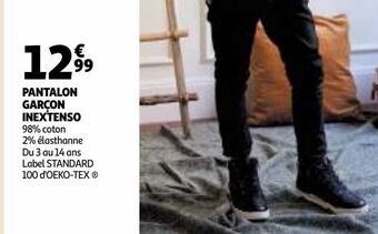 Auchan Pantalon garçon inextenso offre
