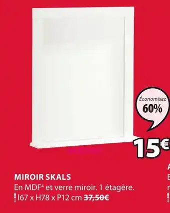 JYSK Miroir skals offre