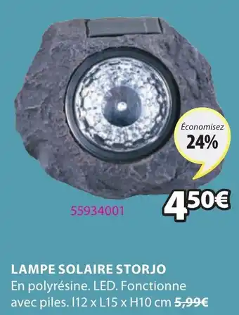 JYSK Lampe solaire storjo offre