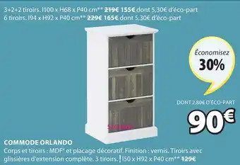 JYSK Commode orlando offre