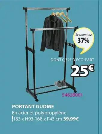 JYSK Portant gudme offre