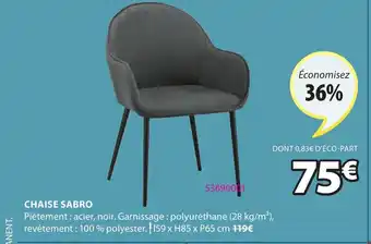 JYSK Chaise sabro offre