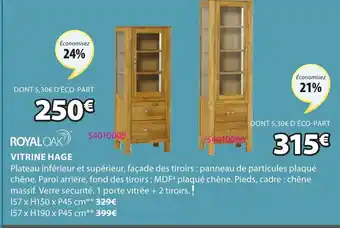 JYSK Vitrine hage offre