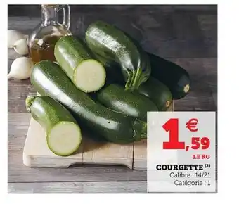 U Express Courgette offre