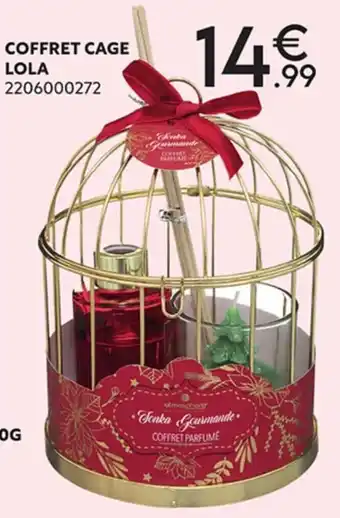 Maxi Bazar Coffret Cage Lola offre