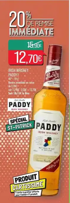 Irish Wiskey Paddy