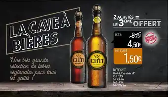 Match Bière Blonde Ch'ti offre