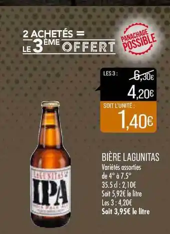 Match Bière Lagunitas offre