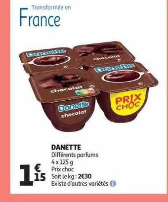 Auchan Danette offre