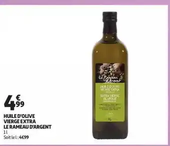 Auchan Huile d'olive vierge extra le rameau d'argent offre