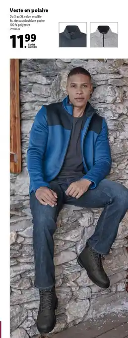 Lidl Veste En Polaire offre