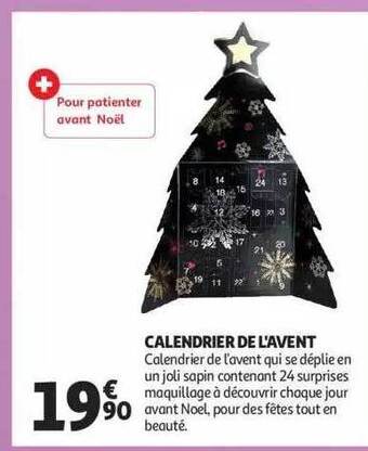Auchan Calendrier de l'avent offre