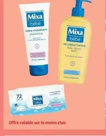 Auchan Mixa bébé offre
