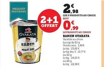 Hyper U Ramen oyakata offre