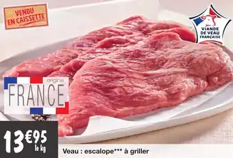Veau Escalope à Griller