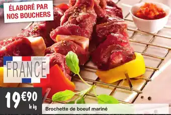 Migros Brochette De Boeuf Mariné offre