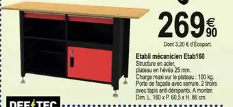 Etabli mécanicien etab160