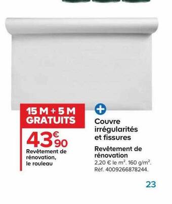 Castorama Revêtement de rénovation offre