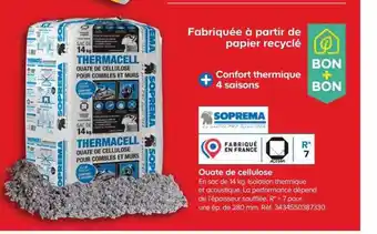 Ouate de cellulose soprema