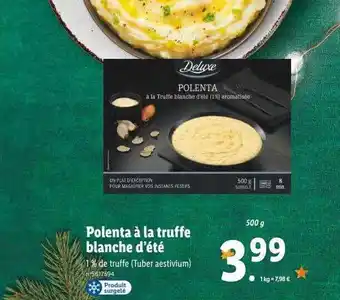 Lidl Polenta à la truffe blanche d'été deluxe offre