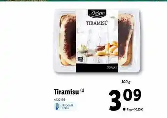 Lidl Tiramisu deluxe offre