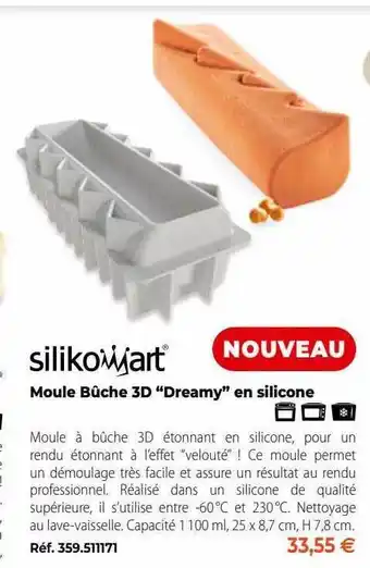 Mathon Moule bûche 3d offre