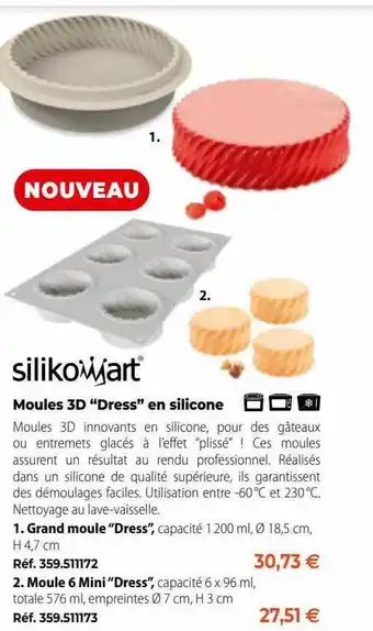 Mathon Moules 3d offre