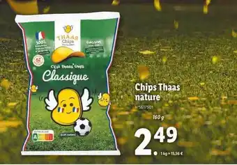 Lidl Chips thaas nature offre