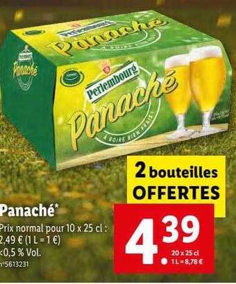 Lidl Panaché offre