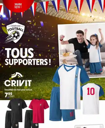 Lidl Ensemble de foot pour enfant offre
