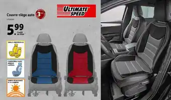 Lidl Couvre-siège auto ultimate speed offre