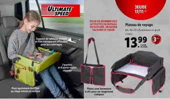 Lidl Plateau de voyage offre