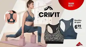 Lidl Brassière de sport crivit offre