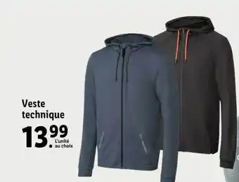 Lidl Veste technique offre