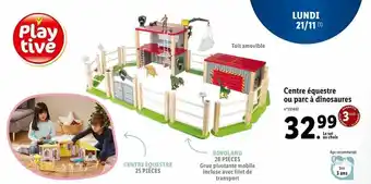 Centre équestre ou parc à dinosaures playtive