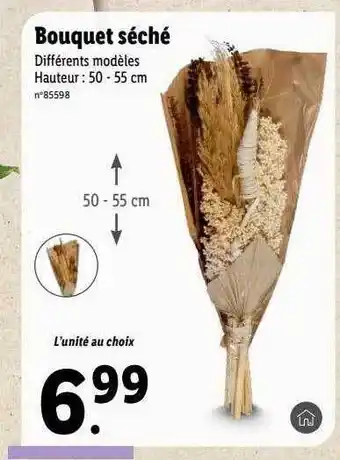 Lidl Bouquet séché offre