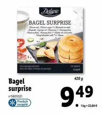 Lidl Bagel surprise offre