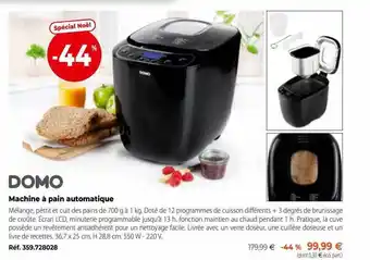 Mathon Machine à pain automatique domo offre