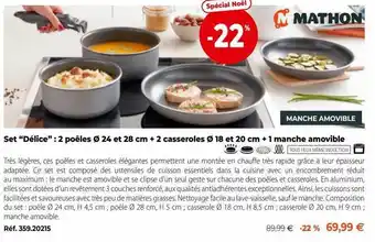 Mathon Set offre