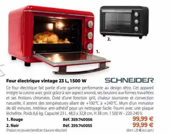 Mathon Four électrique vintage schneider offre